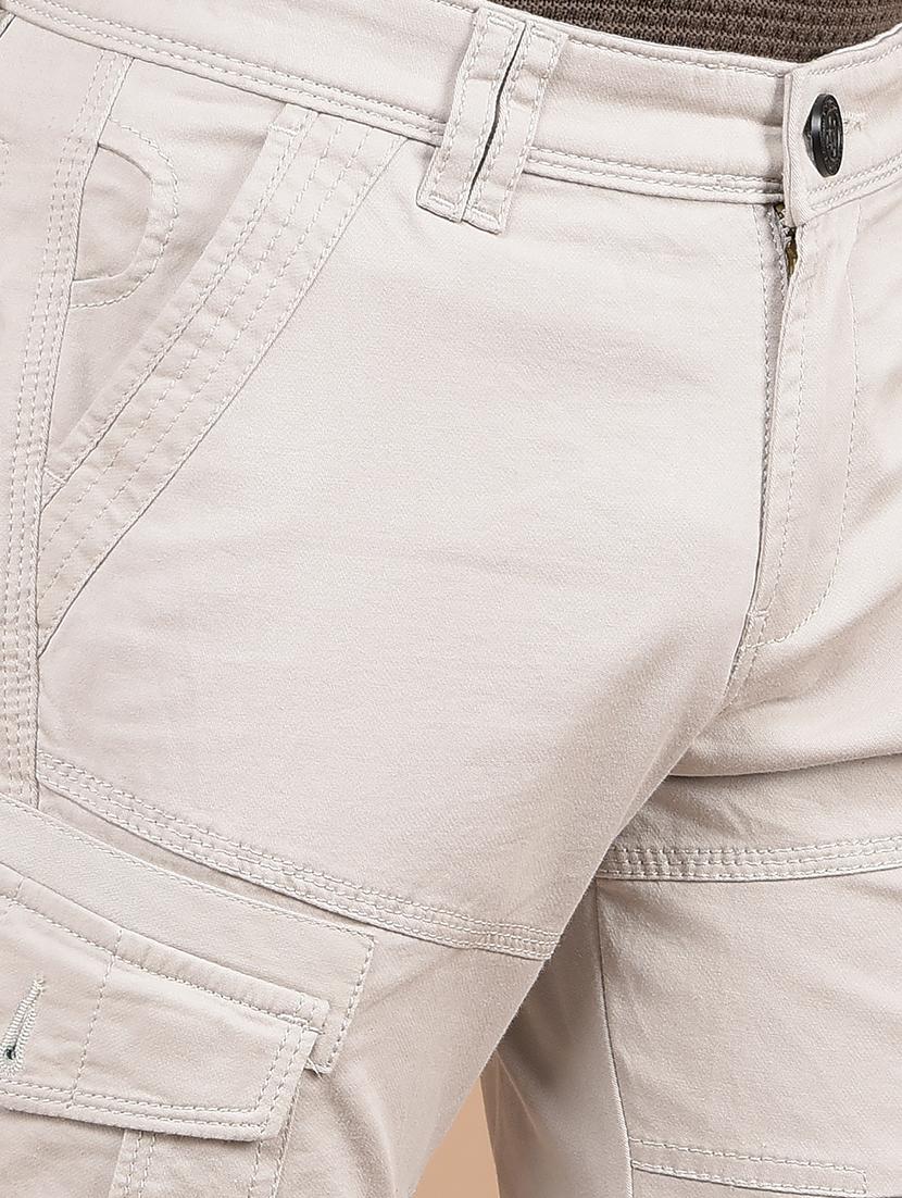 boys grey solid mid rise cargo - 21688349 - Standard Image - 6