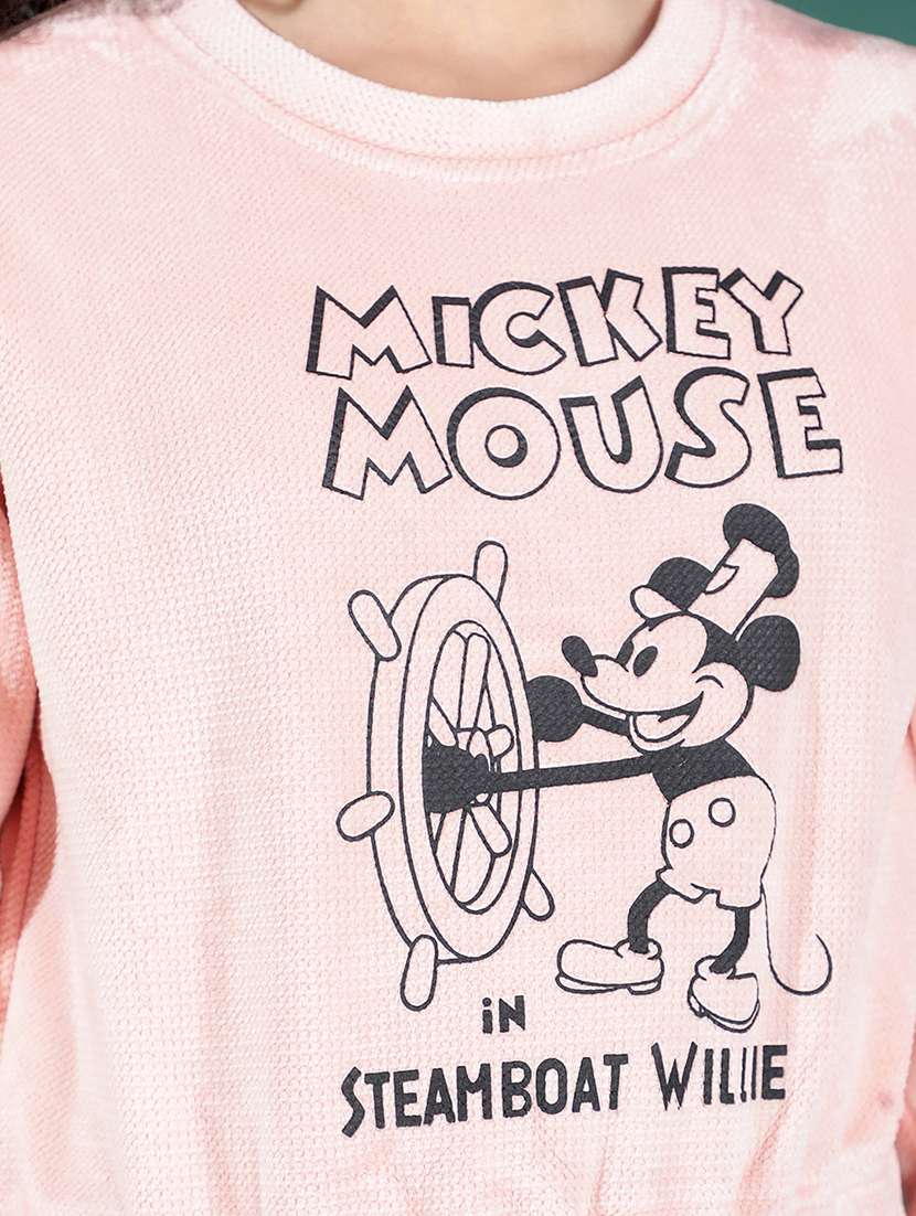 girls front print long sleeve sweatshirts - 21688430 -  Standard Image - 6