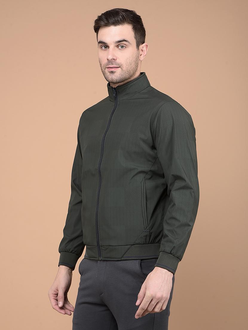 men striped long sleeves casual jacket - 21688461 -  Standard Image - 1