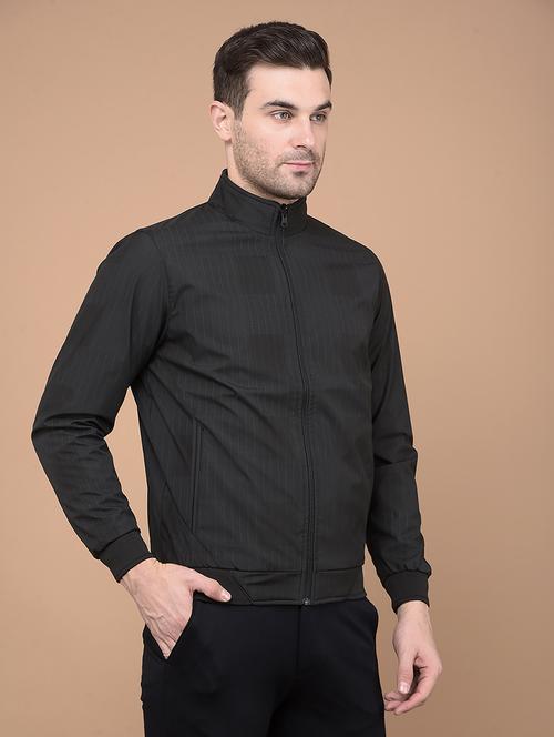 men long sleeves printed casual jacket - 21688462 -  Standard Image - 0