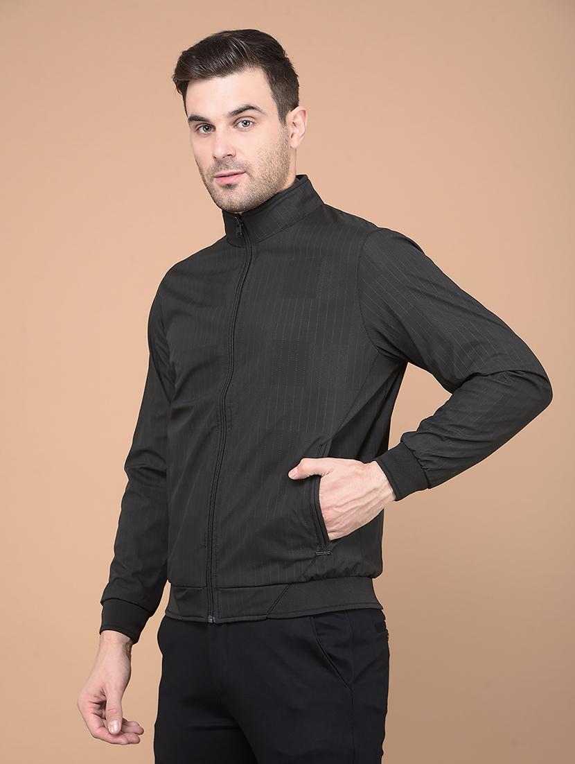 men long sleeves printed casual jacket - 21688462 -  Standard Image - 1