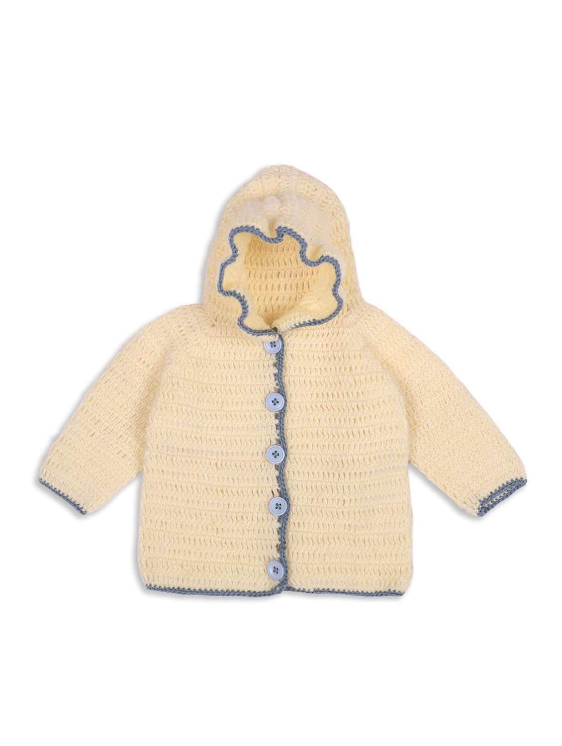 handmade knitted dungaree sweater with shoes - 21688522 -  Standard Image - 1