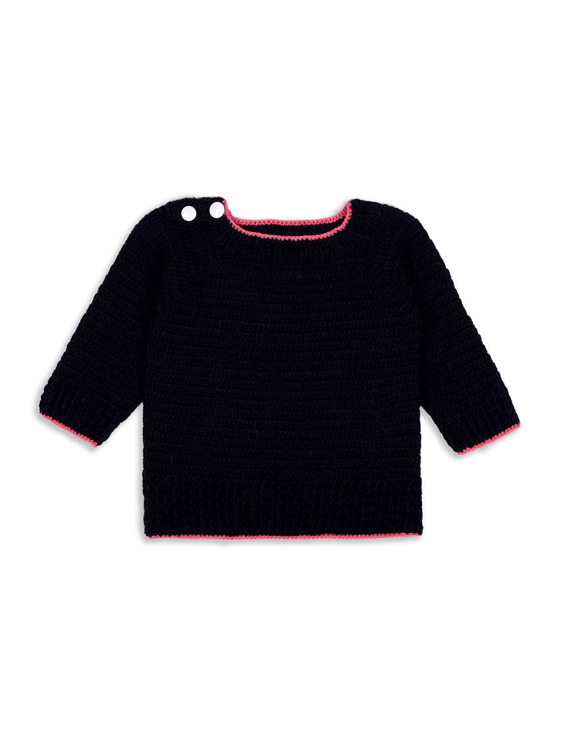 handmade knitted dungaree sweater with cap & shoes - 21688523 -  Standard Image - 1
