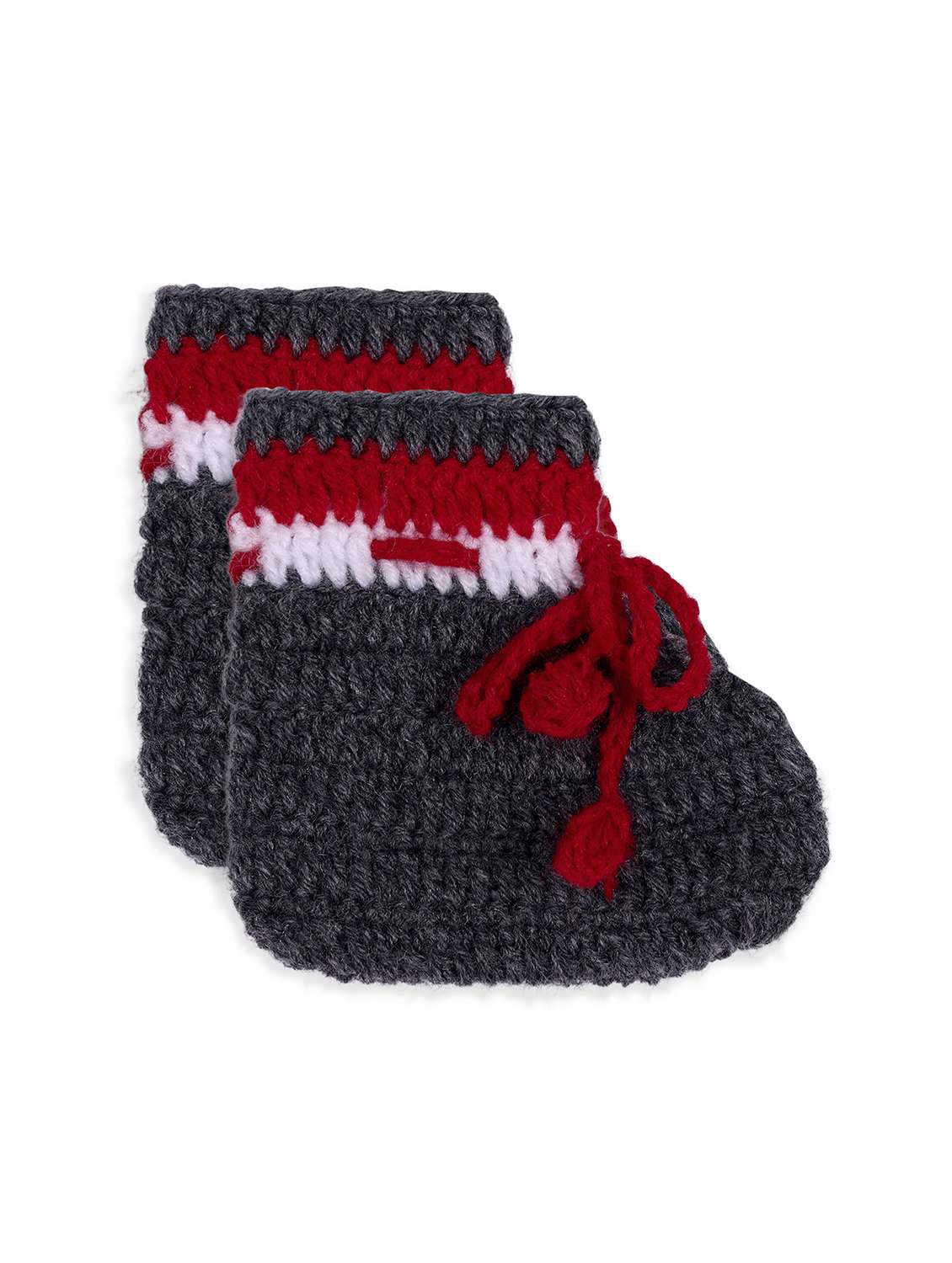 handmade crochet knitted pyjamas sweater set with cap and shoes - 21688527 - Standard Image - 4