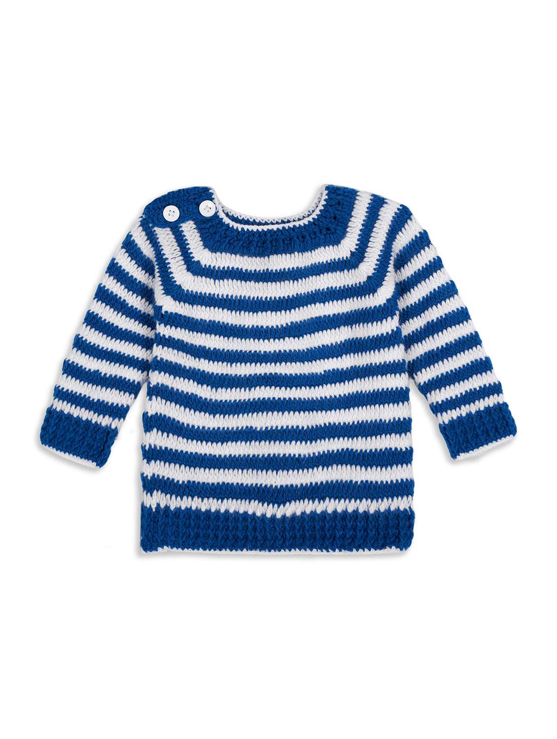 handmade crochet knitted pyjamas sweater cord set with cap and shoes  - 21688533 -  Standard Image - 1