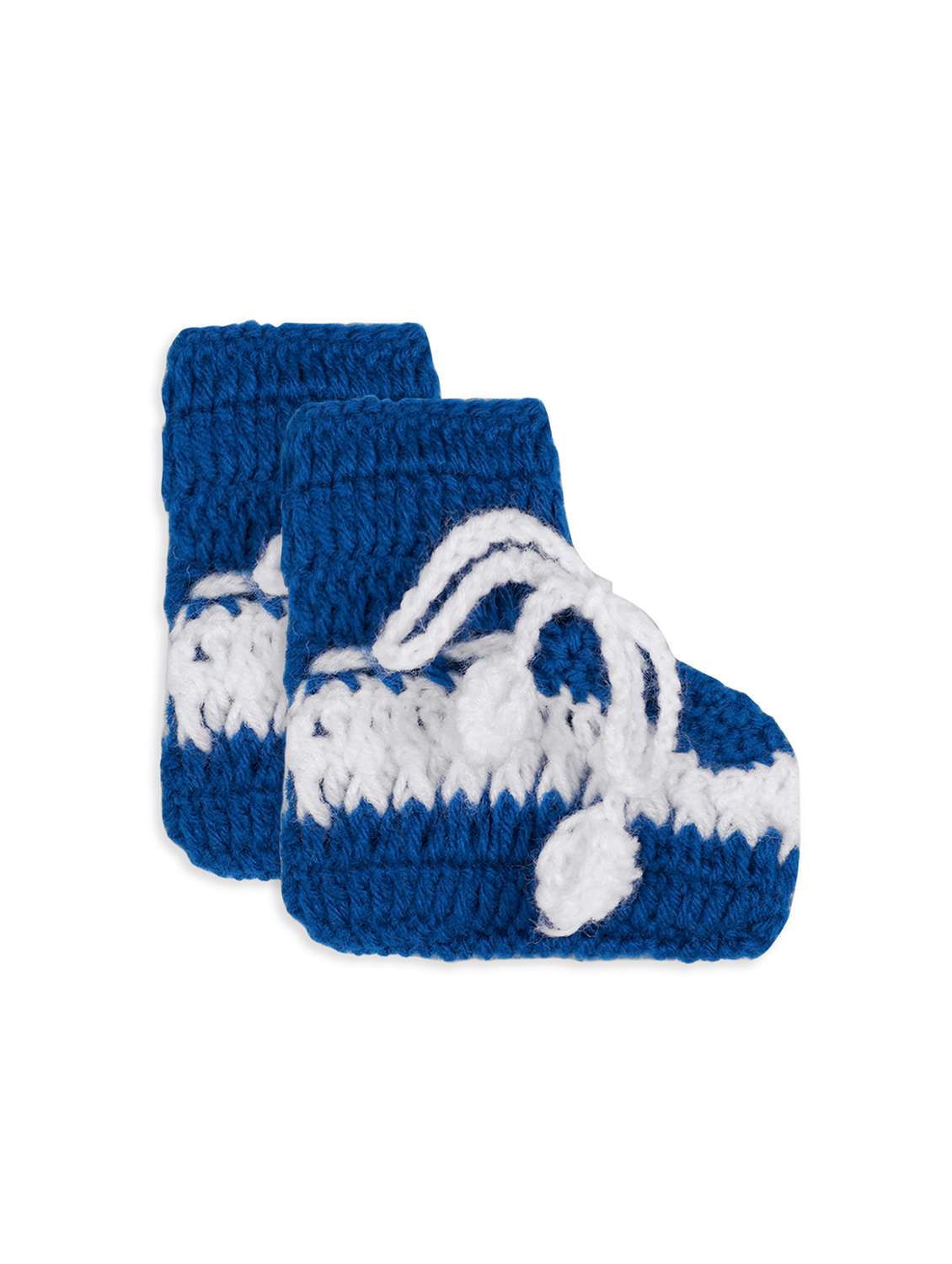 handmade crochet knitted pyjamas sweater cord set with cap and shoes - 21688533 - Standard Image - 4