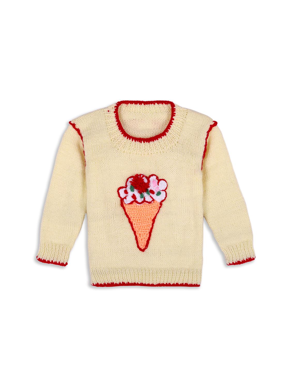 handmade crochet knitted pyjamas sweater cord set with cap and shoes - 21688534 - Standard Image - 1