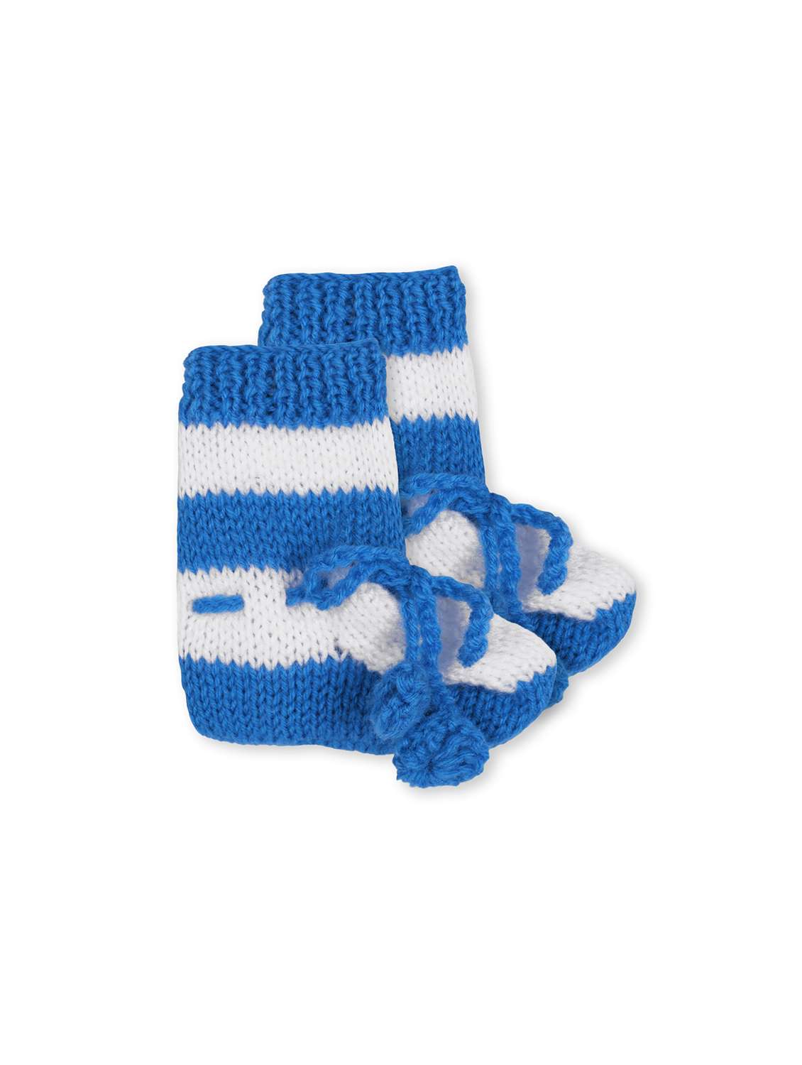 girls striped long sleeve sweater with cap & socks - 21688536 - Standard Image - 4