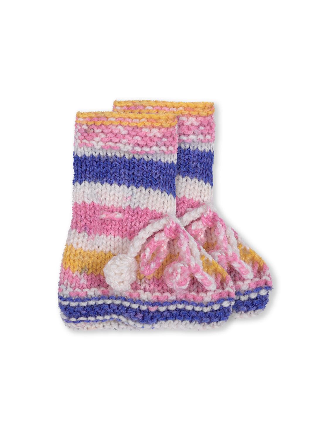 handmade knitted dungaree sweater with cap & shoes - 21688558 - Standard Image - 4