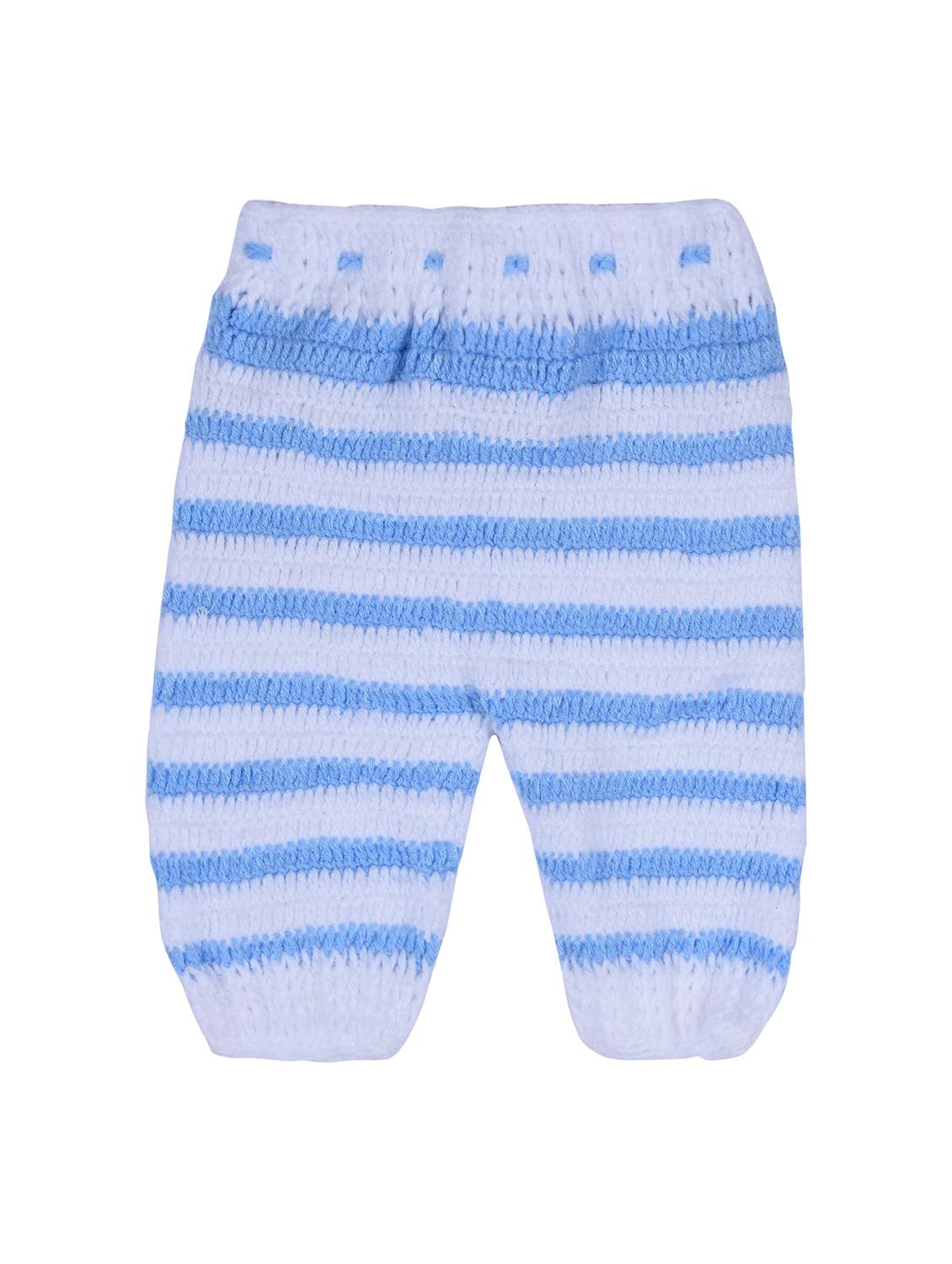 handmade crochet knitted pyjamas sweater set with cap and shoes - 21688560 - Standard Image - 4