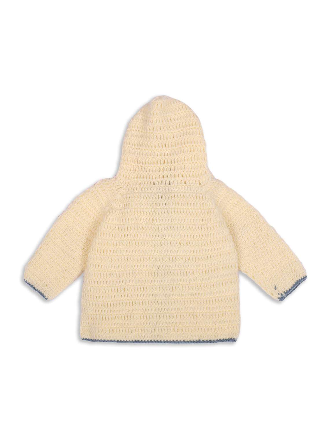 girls self design long sleeve cardigan - 21688566 -  Standard Image - 1