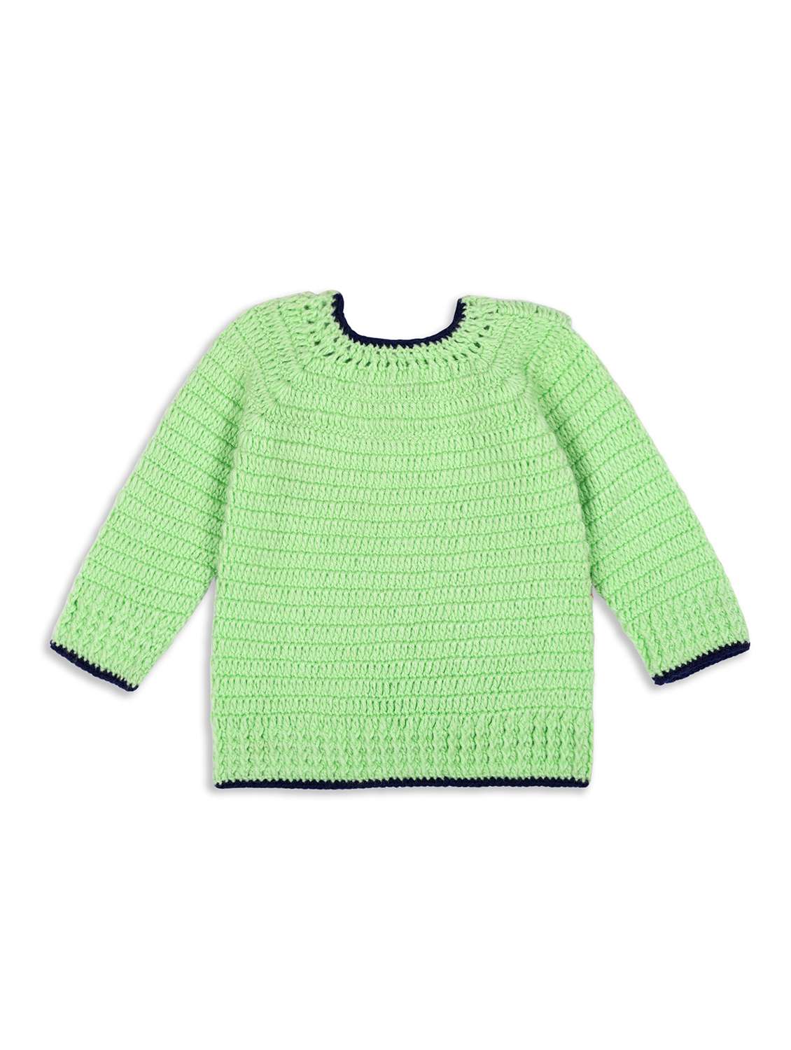 girls self design long sleeve sweater - 21688568 -  Standard Image - 1