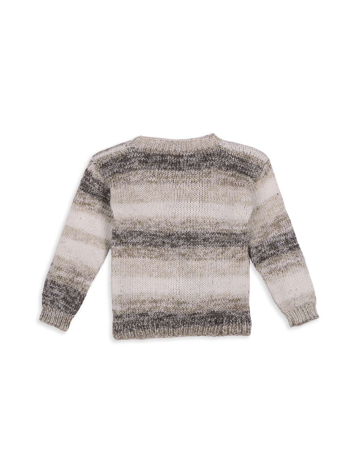 girls self design long sleeve sweater - 21688575 -  Standard Image - 1
