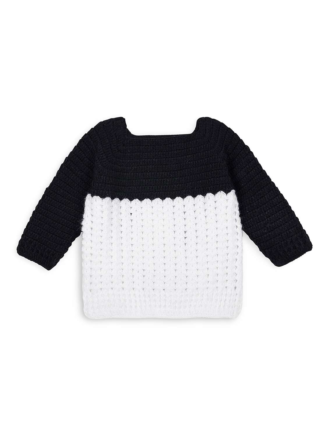 girls self design long sleeve sweater - 21688588 - Standard Image - 1