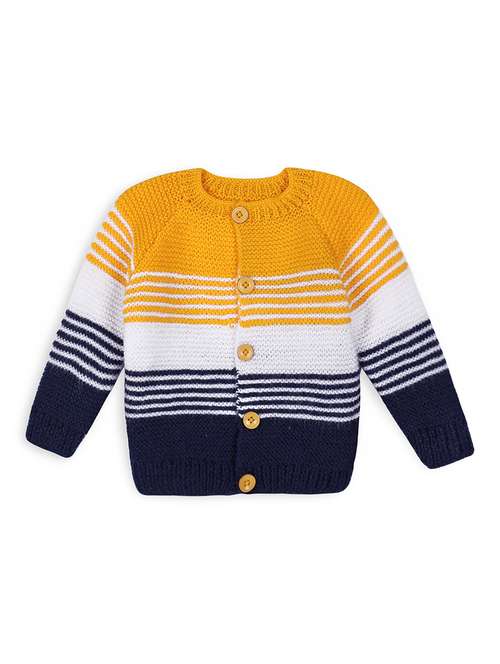 girls self design long sleeve cardigans - 21688590 -  Standard Image - 0