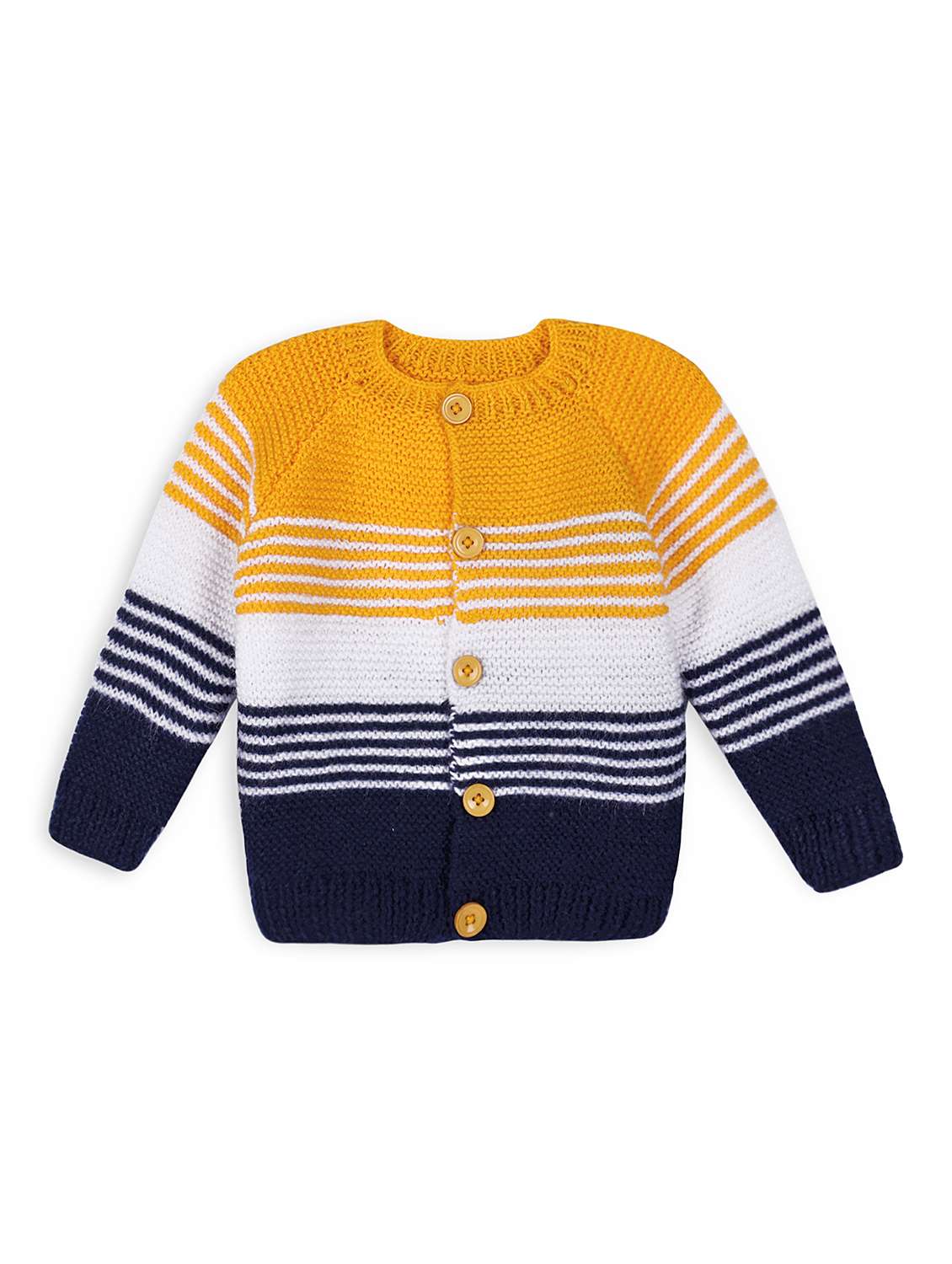 girls self design long sleeve cardigans