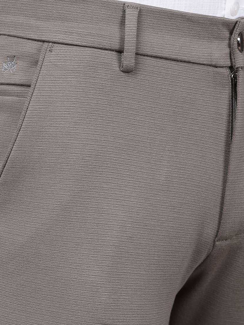 men mid rise solid chinos - 21688653 -  Standard Image - 6