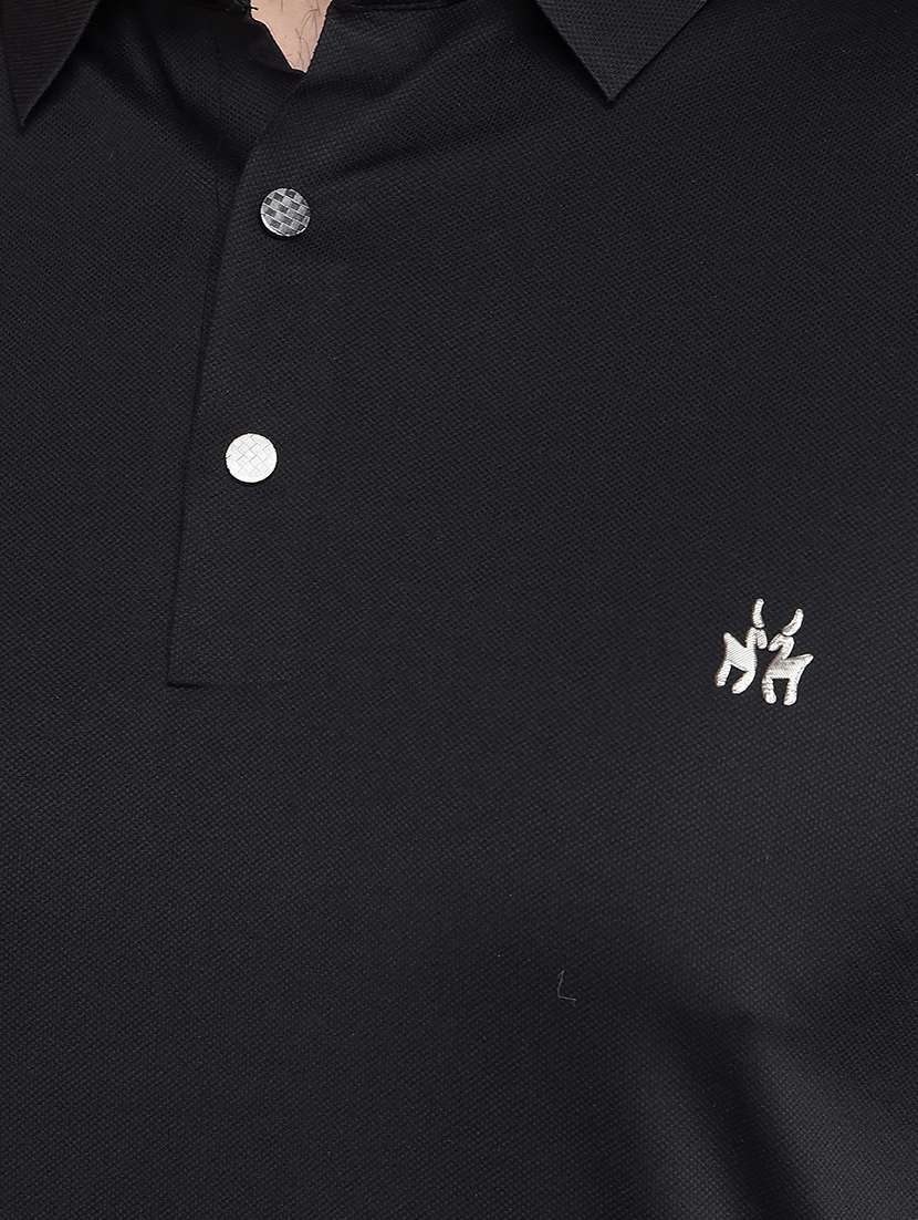 men short sleeves plain polo t-shirt - 21688665 - Standard Image - 4