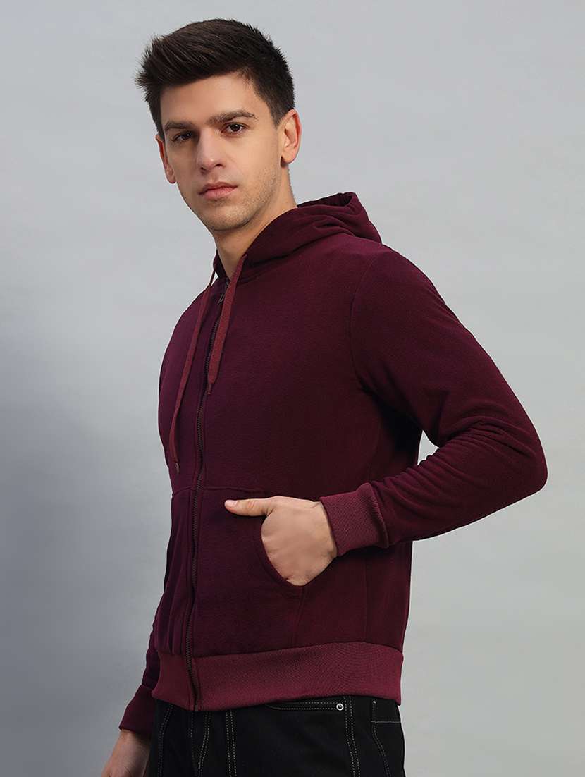 men long sleeves plain sweatshirt - 21688925 - Standard Image - 1
