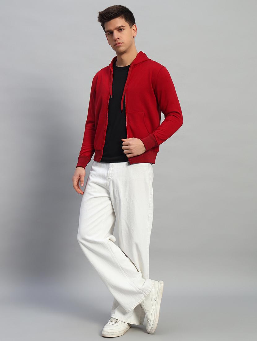 men long sleeves plain sweatshirt - 21688926 - Standard Image - 4