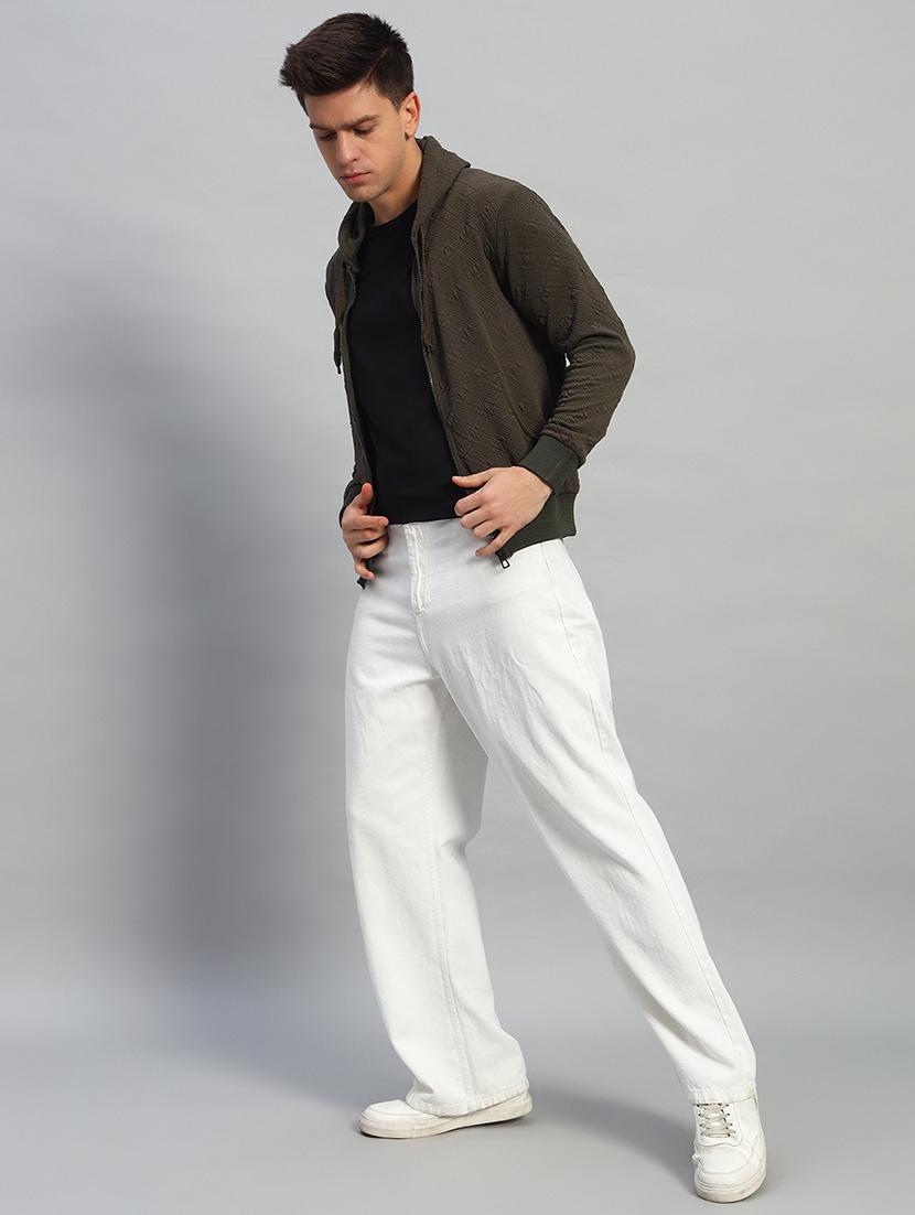 men long sleeves plain sweatshirt - 21688928 - Standard Image - 4