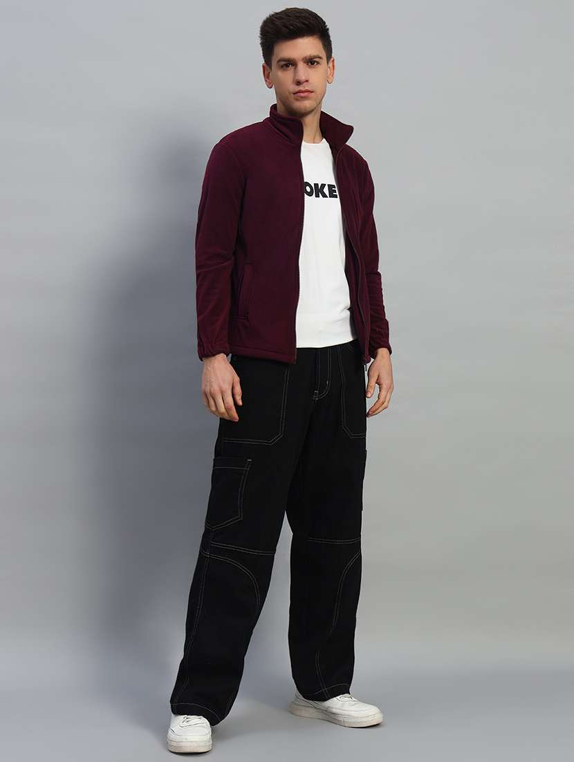 men long sleeves plain sweatshirt - 21688929 - Standard Image - 4