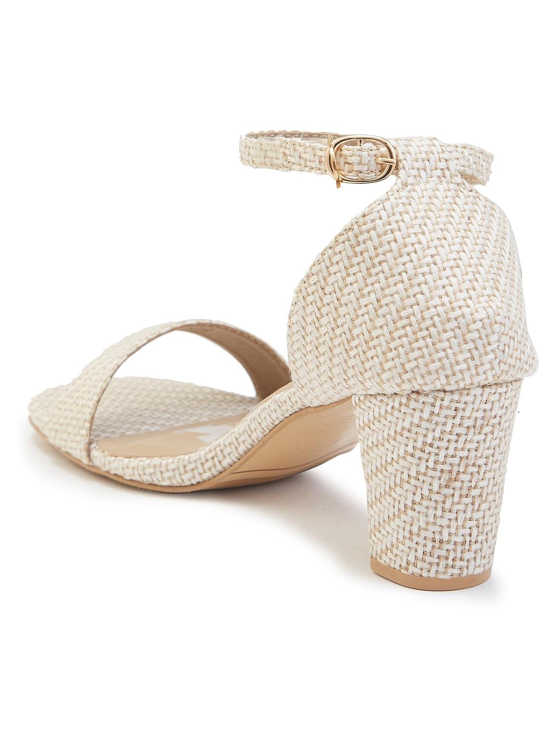 women beige ankle strap sandal - 21689366 -  Standard Image - 1
