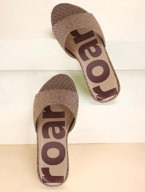 women bronze slip on wedge - 21689369 -  Standard Image - 0