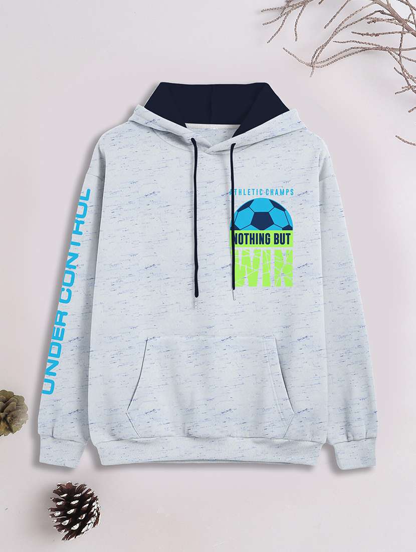 boys pack of 3 printed sweatshirt - 21689524 -  Standard Image - 4