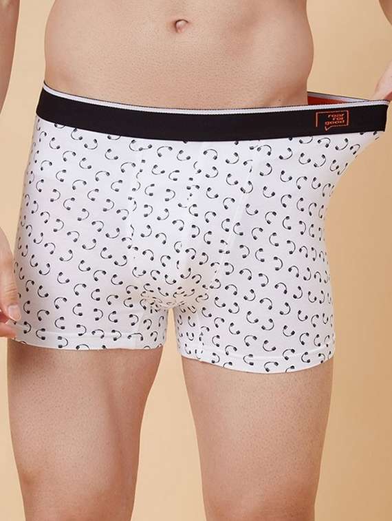 men printed low rise trunks  - 21689786 -  Standard Image - 1