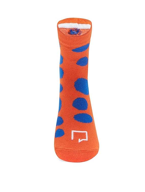 orange linen ankle length sock - 21689832 - Standard Image - 1