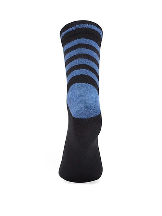 blue linen ankle length sock - 21689835 - Standard Image - 1