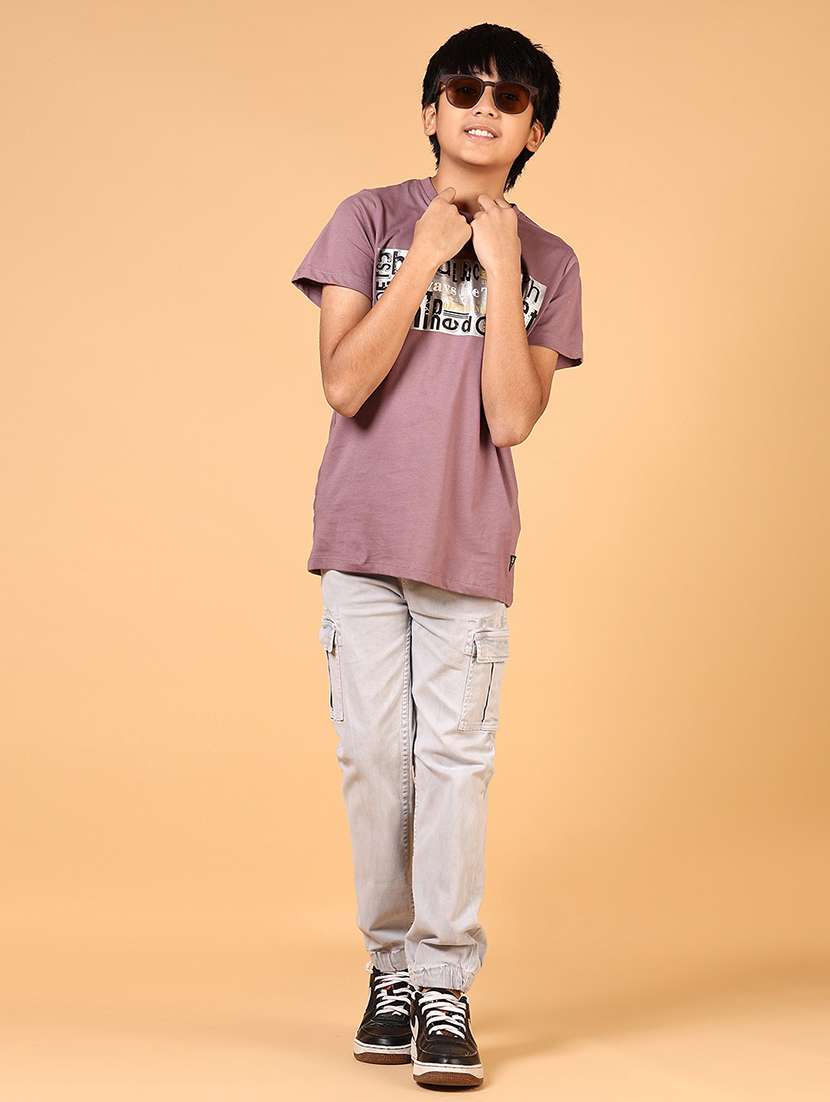 boys chest print short sleeve t-shirt - 21690579 -  Standard Image - 4