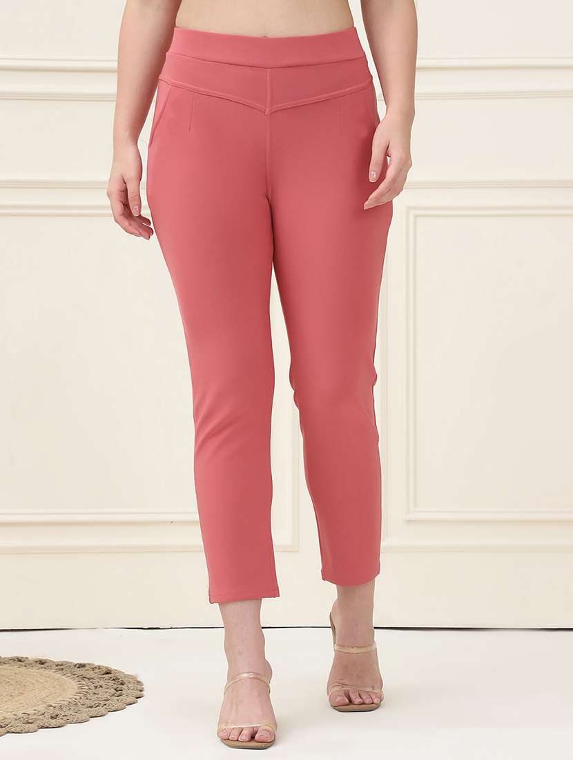 women pack of 2 solid jegging - 21690688 -  Standard Image - 1