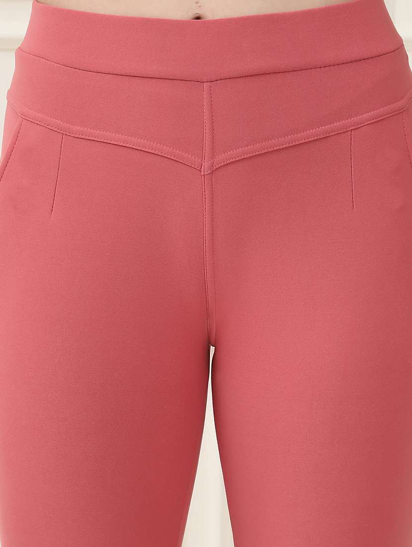 women pack of 2 solid jegging - 21690710 -  Standard Image - 6