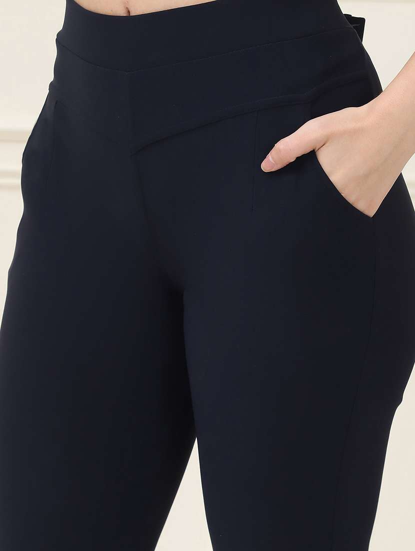 women pack of 2 solid jegging - 21690717 -  Standard Image - 6