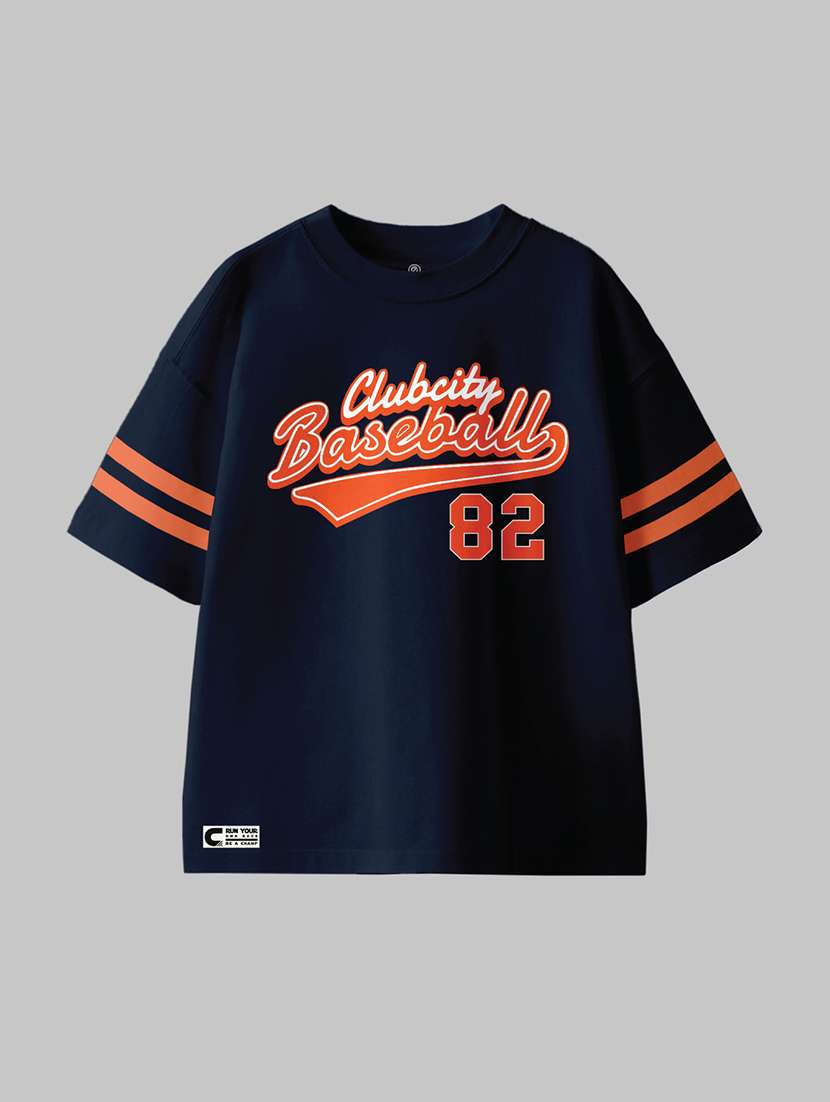 boys front print short sleeve t-shirt