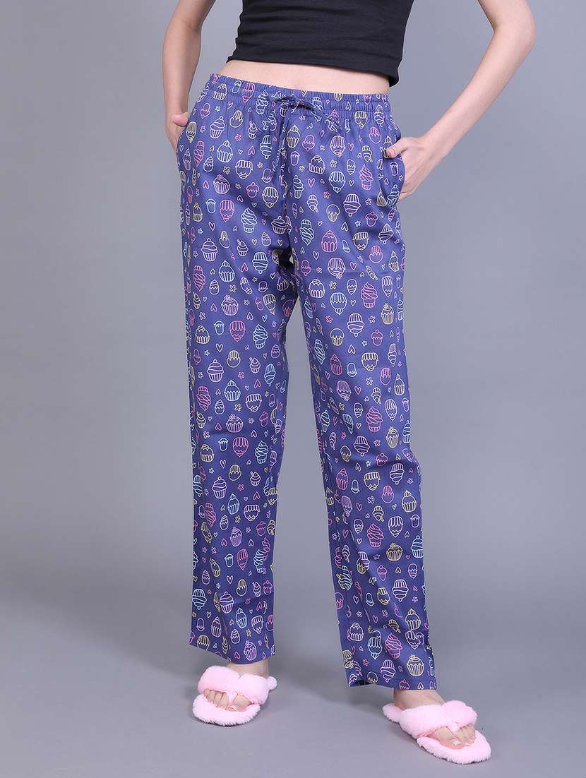 women printed cotton pajama - 21691009 -  Standard Image - 4
