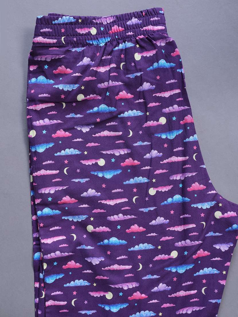 women printed cotton pajama - 21691011 -  Standard Image - 4