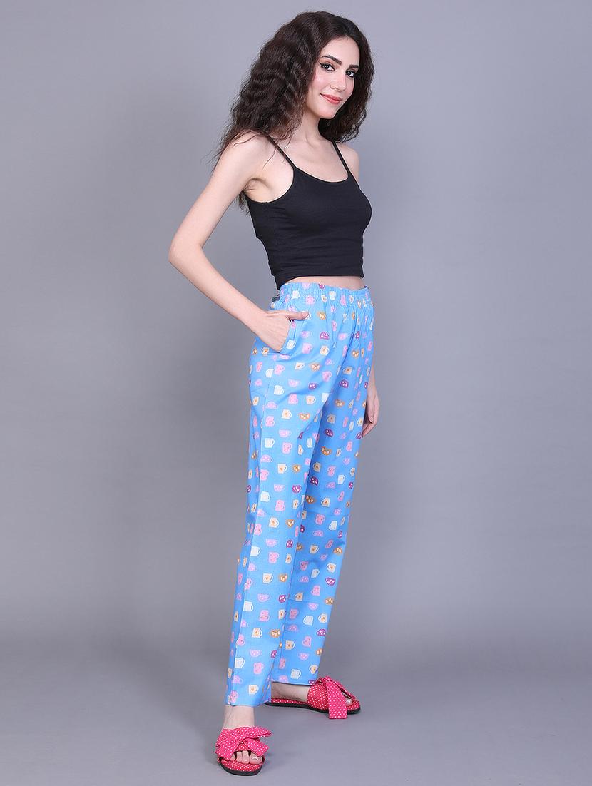 women printed cotton pajama - 21691031 -  Standard Image - 1
