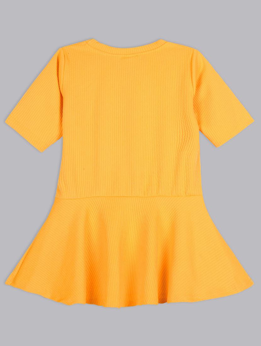 girls round neck solid top - 21691285 -  Standard Image - 1