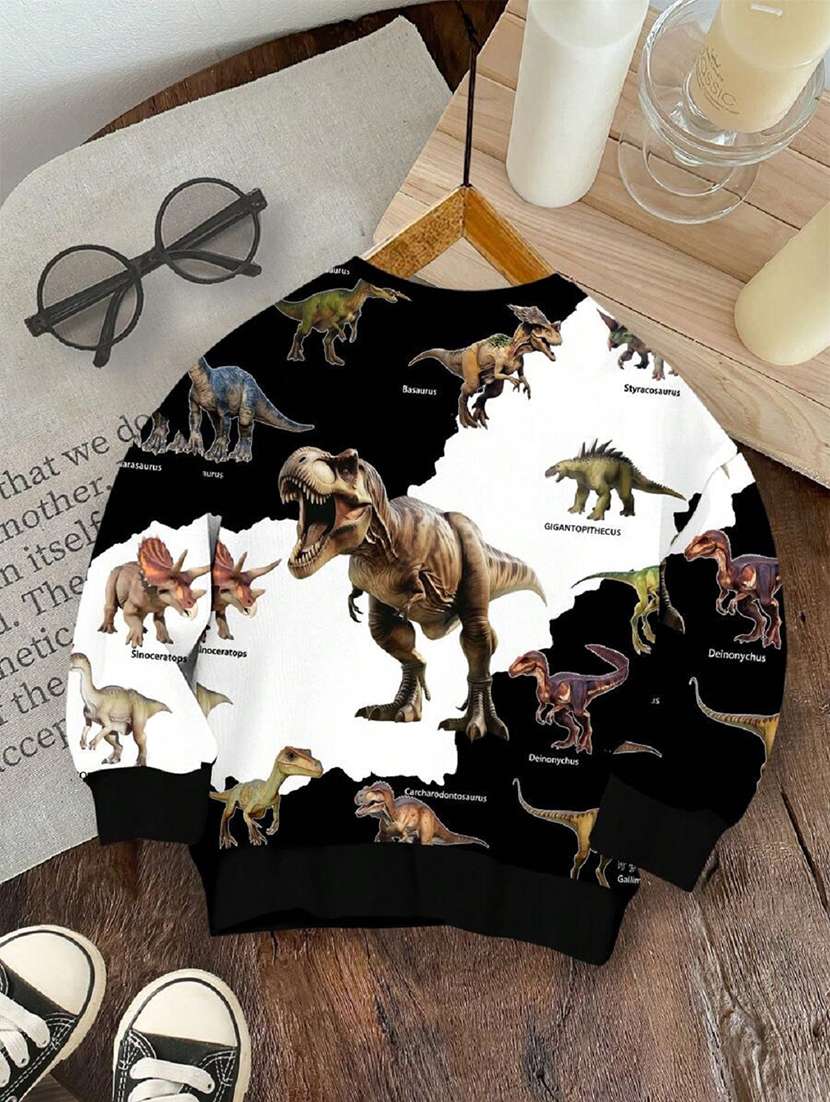 kids long sleeves printed sweatshirt - 21691301 -  Standard Image - 1