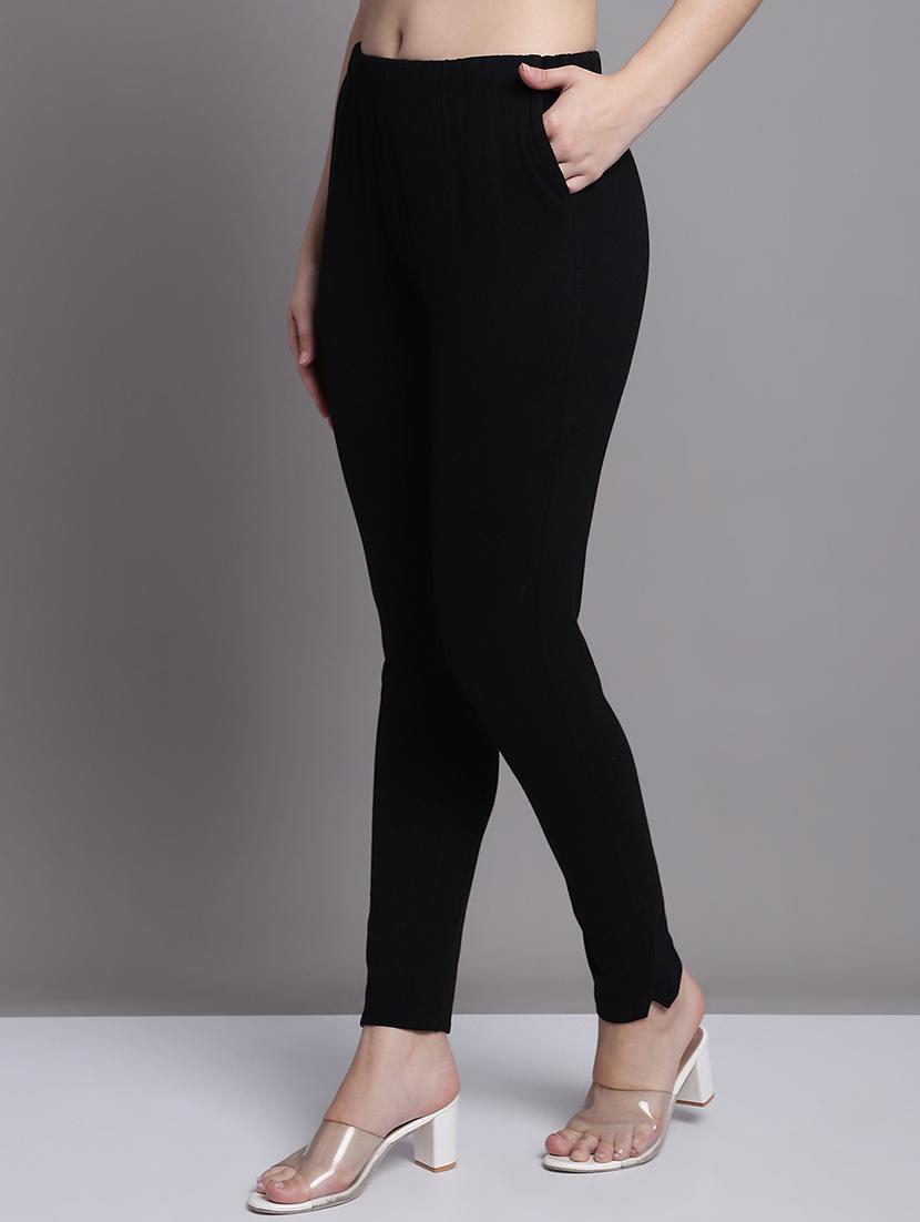 women mid rise solid legging - 21691721 -  Standard Image - 1