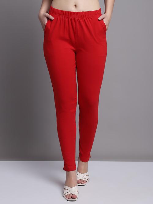 women mid rise solid legging - 21691723 - Standard Image - 0
