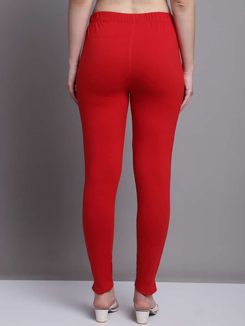 women pack of 2 solid leggings - 21691742 -  Standard Image - 4
