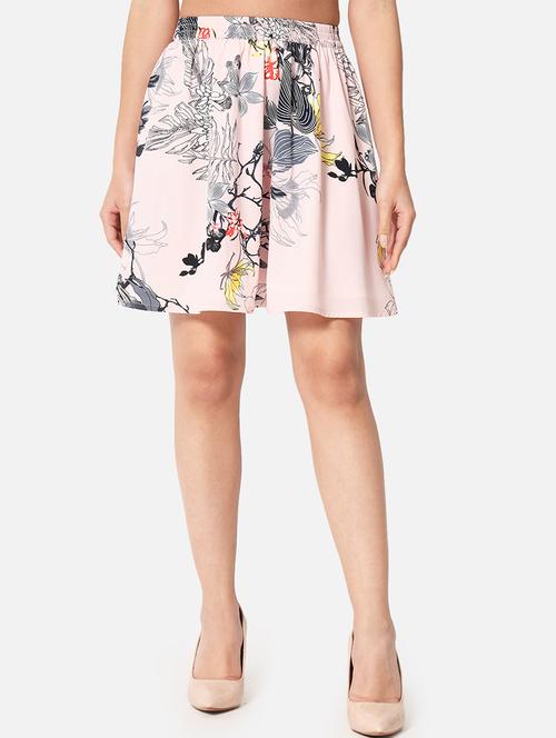 women printed high rise flared skirt - 21691793 -  Standard Image - 0