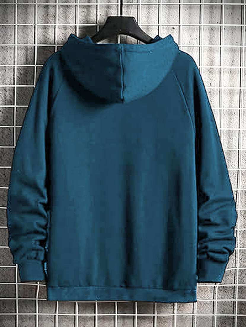 men long sleeves front print sweatshirt - 21692051 -  Standard Image - 1