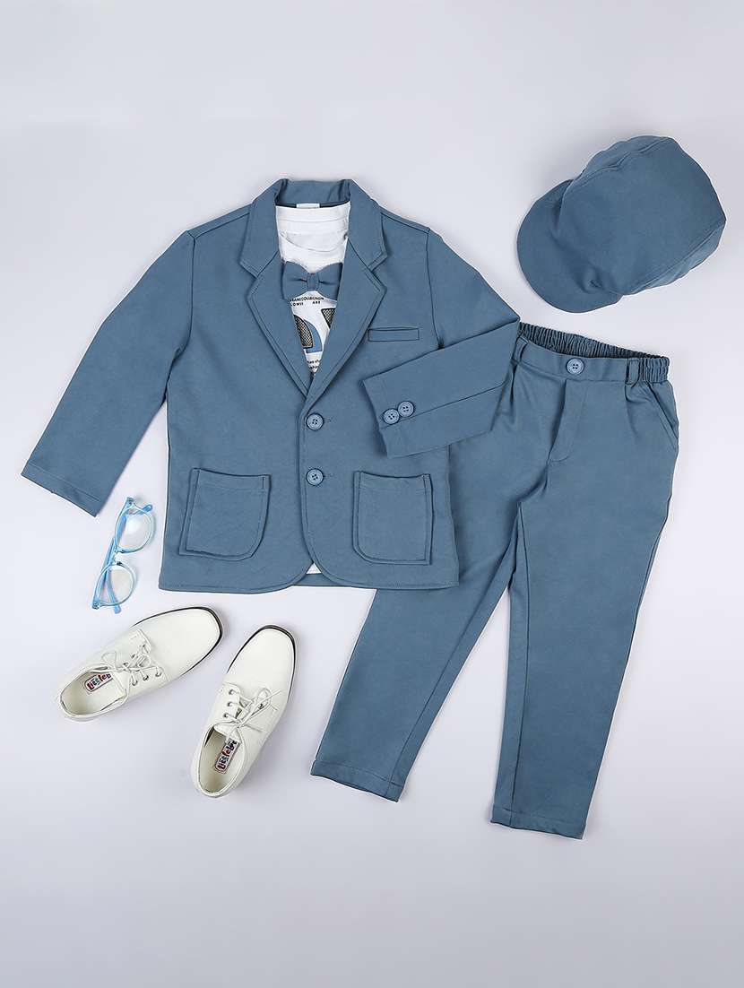 boys party wear 3 piece suit set