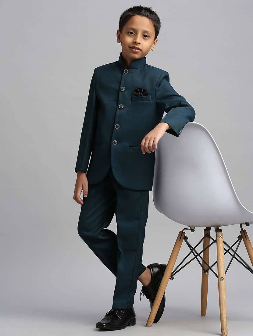 boys party wear 2 piece suit set - 21692309 -  Standard Image - 4