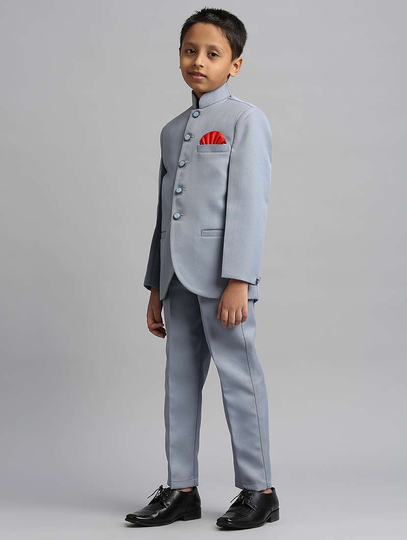 boys party wear 2 piece suit set - 21692318 - Standard Image - 1